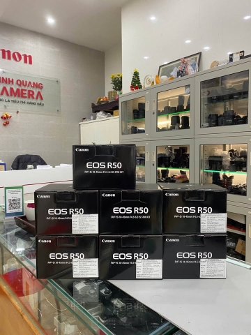 Canon EOS R50 Kit RF-S 18-45mm F4.5-6.3 IS STM (Chính hãng) (New)