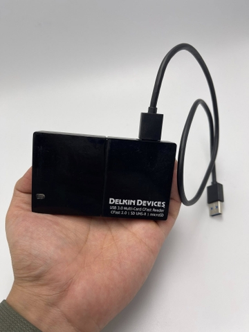 Đọc thẻ Delkin Devices USB 3.0 CFast 2.0 ( SD/ Micro SD )