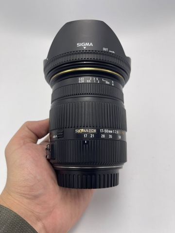 Sigma 17-50mm F2.8 For Canon