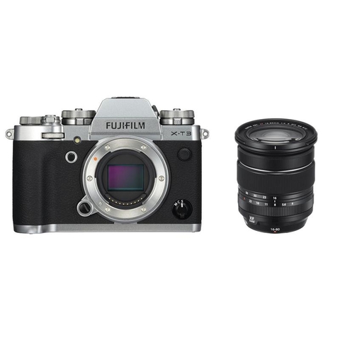 Fujifilm X-T3 kit XF 16-80mm F4R OIS WR (Silver) (New)