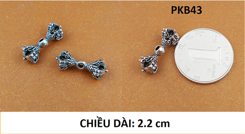 PHỤ KIỆN CHARM BẠC CHÙY KIM CANG - PKB43