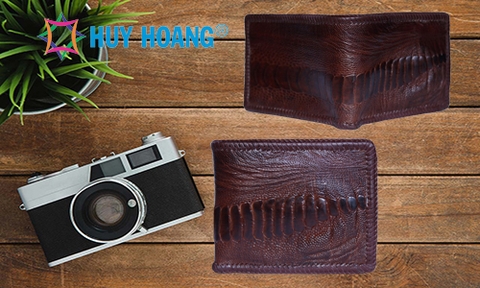 Bóp Nam Da Chân Đà Điểu Độc Đáo, Sang Trọng Chuẩn Phong Cách Quý Ông