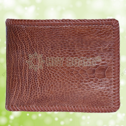 Kiểu Ví Da Nam Đẹp 2021 Từ Da Đà Điểu THẬT Dành Cho Quý Ông