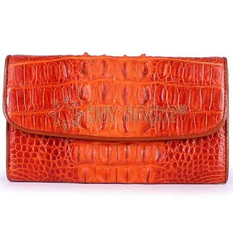 Bóp nữ da cá sấu sản phẩm làm quà tặng độc đáo và ý nghĩa