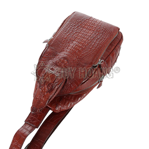 Top những mẫu túi đeo chéo da cá sấu độc lạ dành cho nam