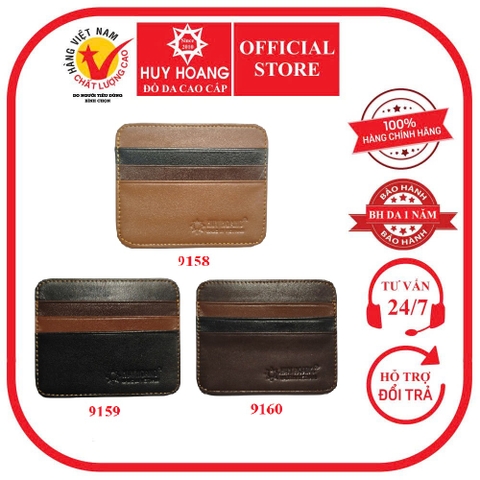 Ví Namcard da bò Huy Hoàng nhiều màu HD9158-59-60
