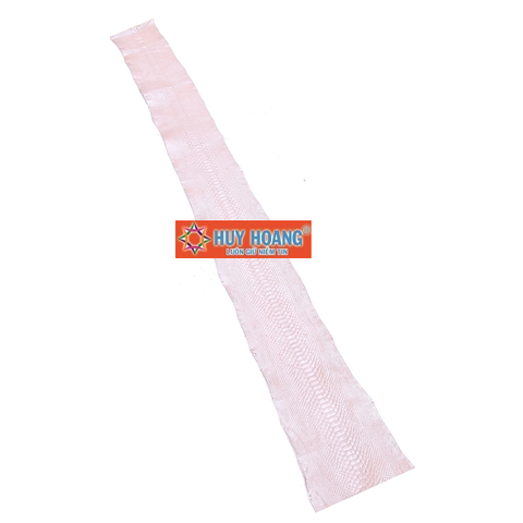Da thuộc da trăn nguyên con màu hồng nhạt HD1306