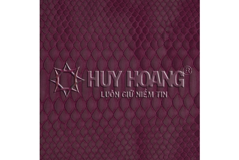 Da thuộc da trăn nguyên con màu tím HD1309