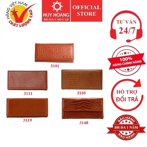 Ví nữ da bò nhiều loại màu da HD3101-05-11-19-48