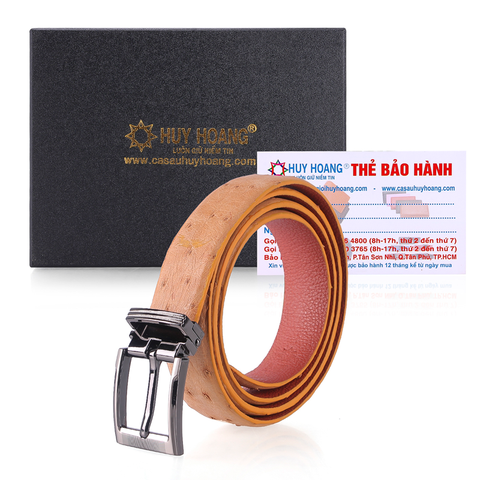 Thắt lưng nữ da đà điểu nhiều màu HD5422-23-24-25-28-29