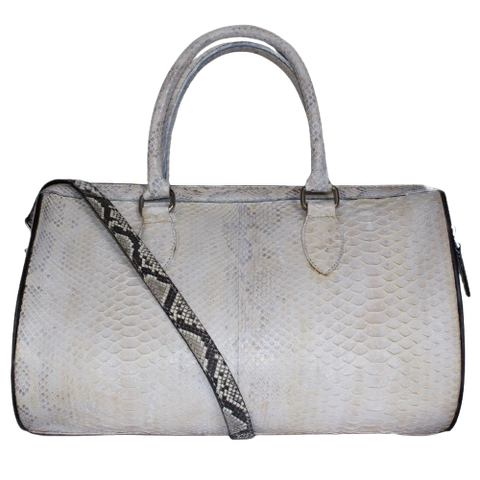 Túi xách da trăn màu da nguyên thủy HD6301