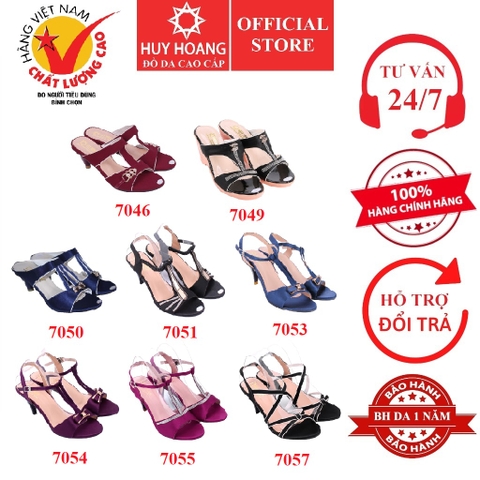 Giày nữ nhiều loại nhiều màu HD7046-49-50-51-53-54-55-57