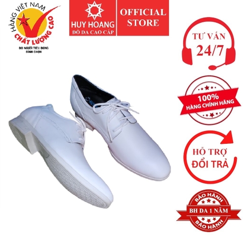 Giày tăng chiều cao Huy Hoàng màu nâu đất HD7185