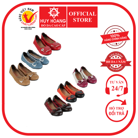 Giày trẻ em nữ Huy Hoàng da bò phối màu HD7860-61-62-63-64-65