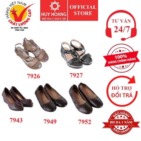 Giày nữ Huy Hoàng nhiều loại nhiều màu HD7926-27-43-49-52