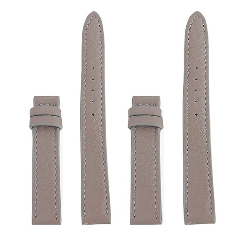 Dây đồng hồ da bò size 12, 14 màu kem HD8107