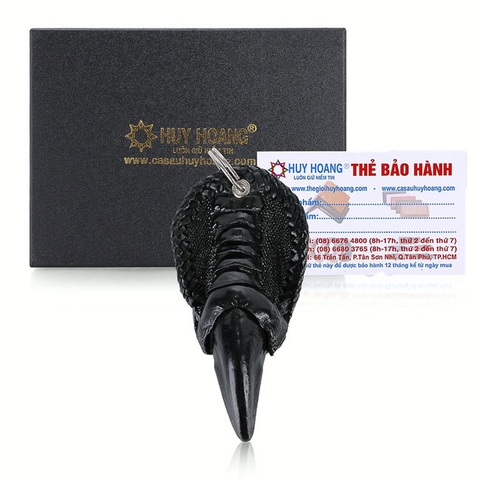 Móc khóa Huy Hoàng chân đà điểu màu đen HD8425