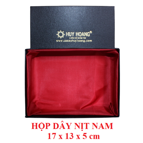 Hộp đựng dây nịt nam Huy Hoàng màu đen HD9005