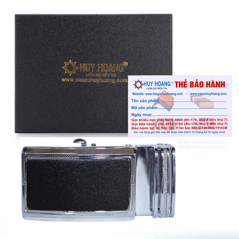 Đầu khóa da bò 3,5 phân đầu trắng màu đen HD9110