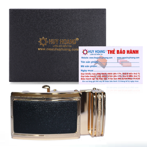 Đầu khóa da bò 3,5 phân đầu vàng màu đen HD9113