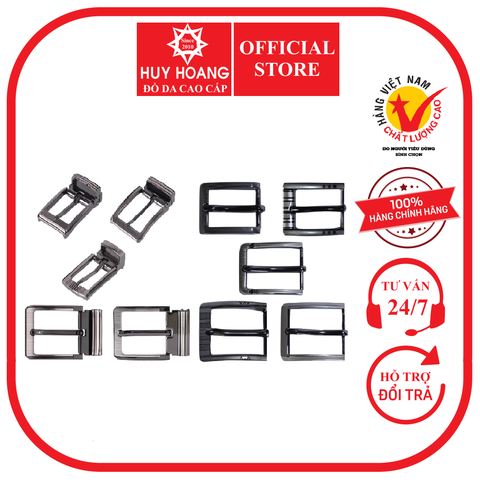 Đầu khóa Huy Hoàng đầu kim nhiều loại màu đen HD9115-40