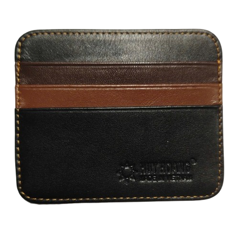 Ví Namcard da bò Huy Hoàng màu đen HD9159