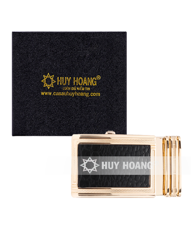 Đầu khóa mặt da bò đầu vàng 3,5P màu đen HD9119