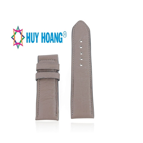 Dây đồng hồ da bò Huy Hoàng size 22,24,26 màu kem HD8135