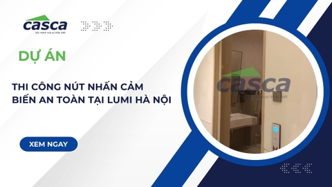 Dự Án Lắp Đặt Cảm Biến An Toàn Và Nút Bấm Nhà WC Tại LUMI Hà Nội