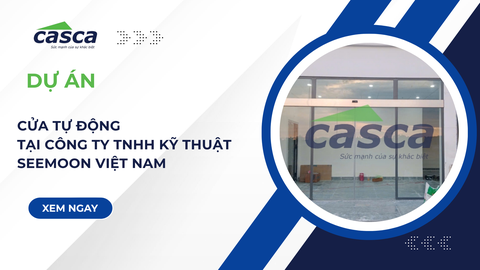 Dự Án Lắp Đặt Cửa Tự Động KODO 2 Cánh Tại Công Ty Seemoon Việt Nam