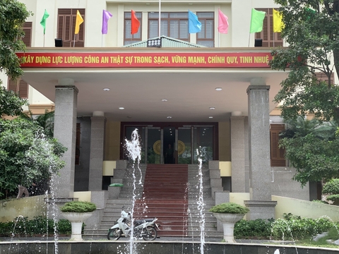 Cửa tự động KODO tại Công an huyện Gia Lâm - Hà Nội