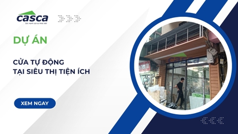 Dự Án Lắp Đặt Cửa Tự Động KODO Tại Siêu Thị Tiện Ích Hà Nội