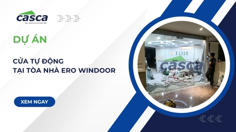Dự Án Lắp Cửa Tự Động KODO T600 Tại Tòa Nhà ERO WINDOOR