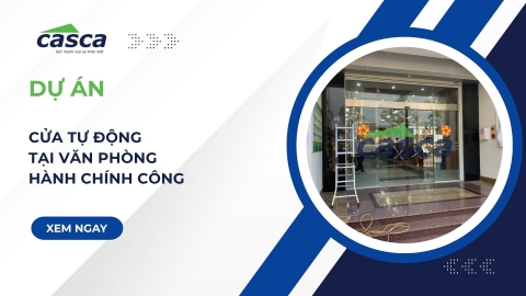 Dự Án Lắp Đặt Cửa Tự Động KODO Tại Văn Phòng Hành Chính Công