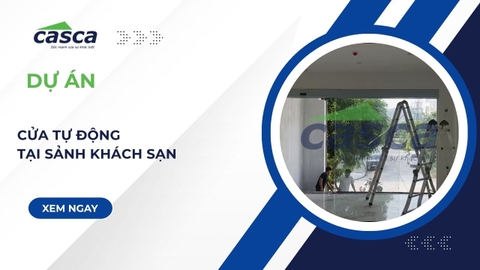 Dự Án Lắp Đặt Cửa Tự Động KODO Sảnh Khách Sạn Tại Mạo Khê