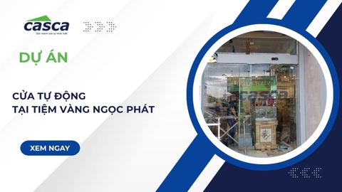 Dự Án Lắp Đặt Cửa Tự Động KODO Tại Tiệm Vàng Ngọc Phát, Đồng Tháp