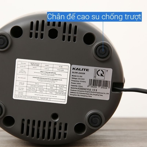 Máy ép chậm Kalite KL - 550