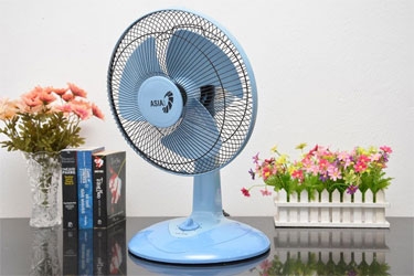 Quạt bàn ASIA B12001 màu xanh dương