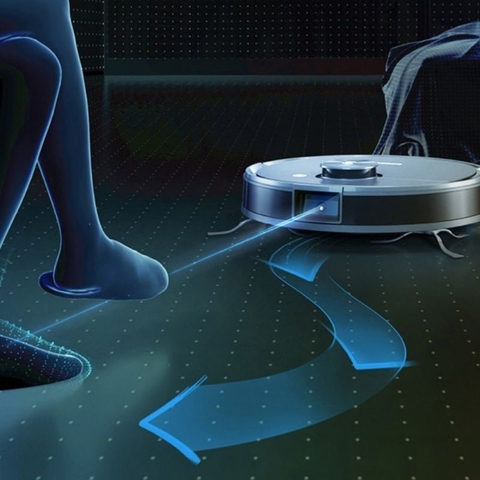 Robot hút bụi lau nhà Ecovacs Deebot T9 Aivi hàng chính hãng