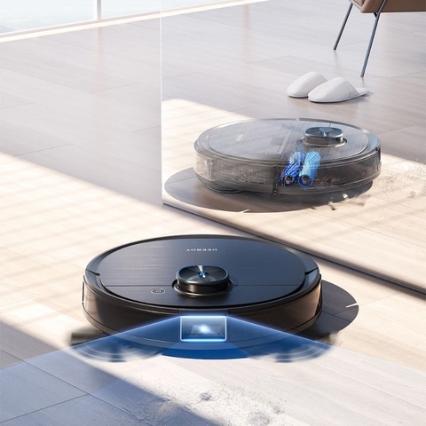 Robot hút bụi lau nhà Ecovacs Deebot T9 Aivi hàng chính hãng