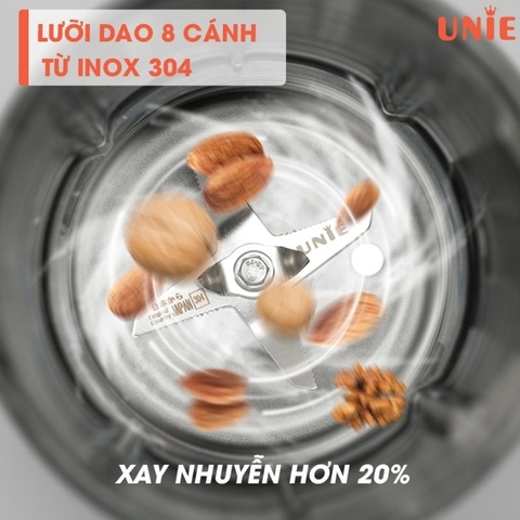 Máy làm sữa hạt Unie V8S hàng nhập khẩu chính hãng bh 2 năm