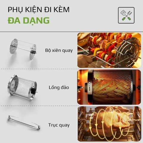 Nồi Chiên Không Dầu OLIVO AF12