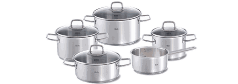 Bộ nồi inox cao cấp Fissler Viseo 5 món