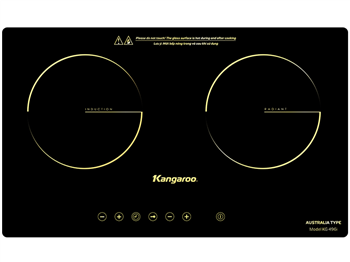 Bếp đôi Điện từ Hồng ngoại KG496i