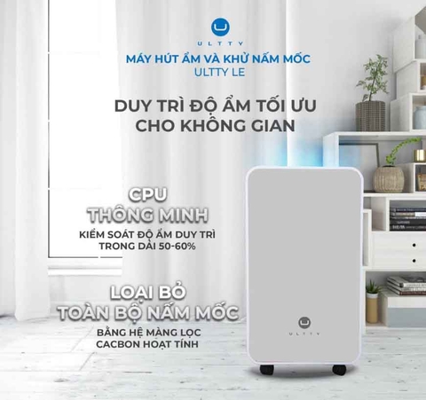 Máy hút ẩm & lọc không khí U-ULTTY LUK012