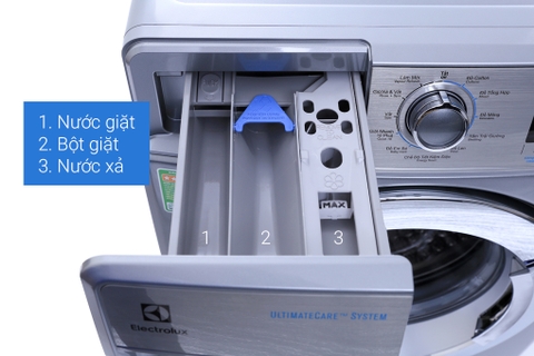 Máy giặt 9.5 Kg Electrolux EWF12935S (Xám bạc)