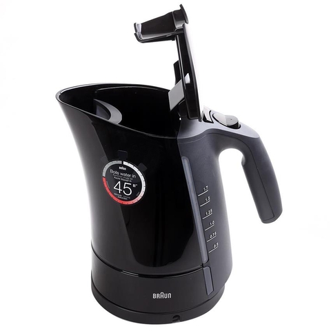 Ấm đun nước siêu tốc Braun WK 300 ONYX (WK300 WH/ WK300RD) - 1.7 lít, 2200W