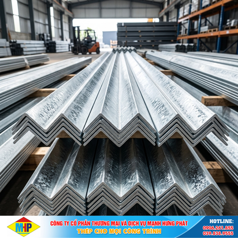 Thép V mạ kẽm nhúng nóng