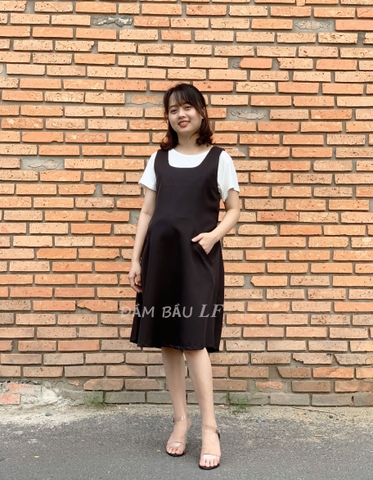 Yếm bầu phối thun YS04B