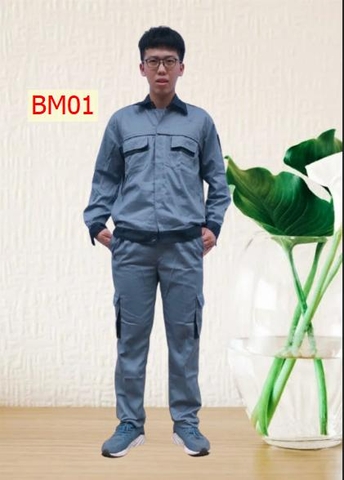 Quần áo bảo hộ kaki 3/1 BM01